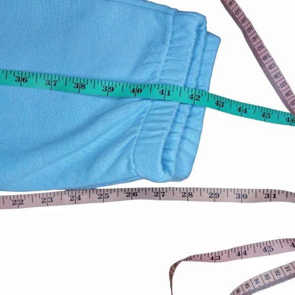 AKOO Slick Sweatpants Men's 3XL Mascot Cerulean Light Blue Drawstring NWT - Picture 8 of 11